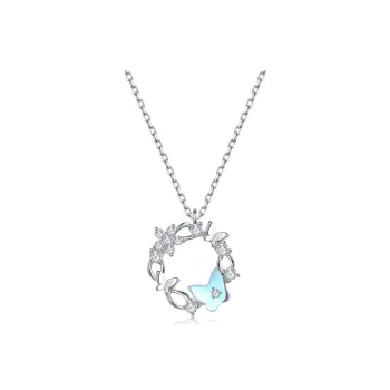 ALI THE FOX S925 Silver Necklaces Women's