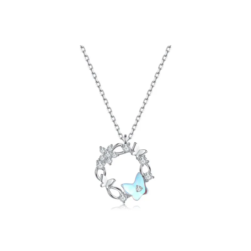 ALI THE FOX S925 Silver Necklaces Women's-0