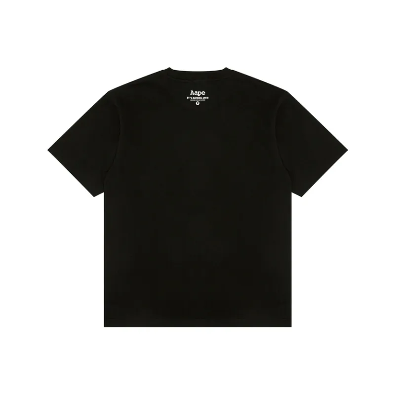 Aape Logo print T shirt-3