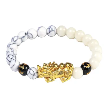 MY White Jade Bodhi Bracelets Unisex