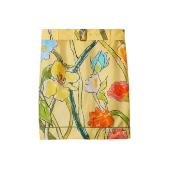 Burberry Casual Short Skirts Women's Yellow