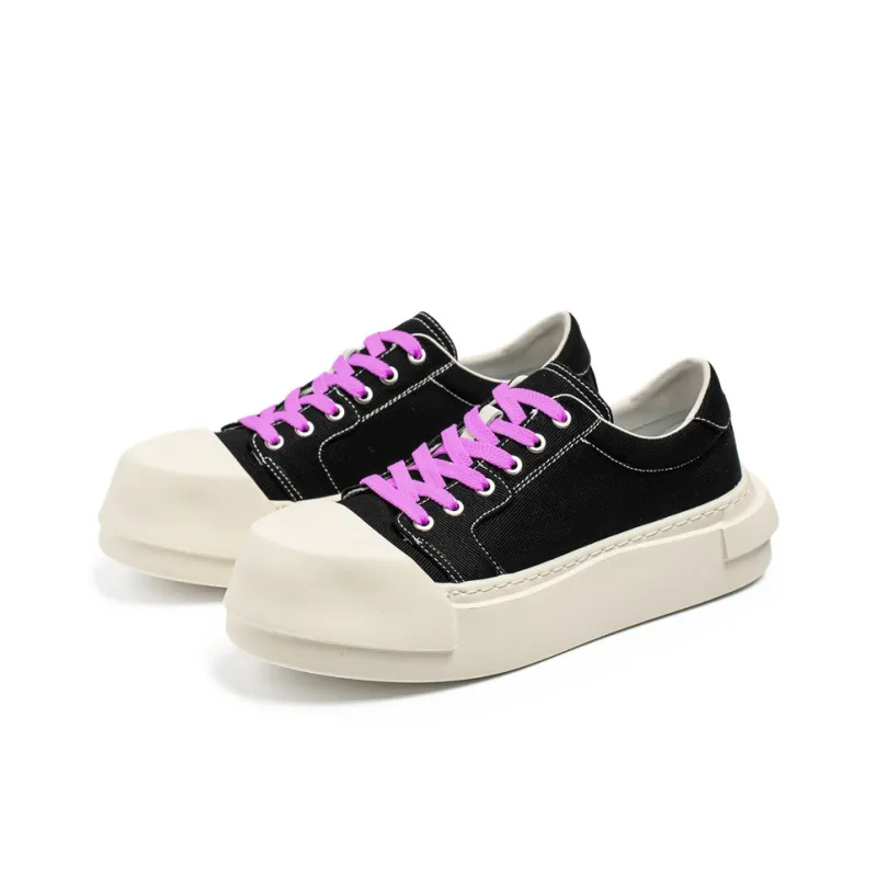 Black tailed Deer Slip Resistant, Breathable, Lightweight Low Top Skateboard Shoes Men's-2