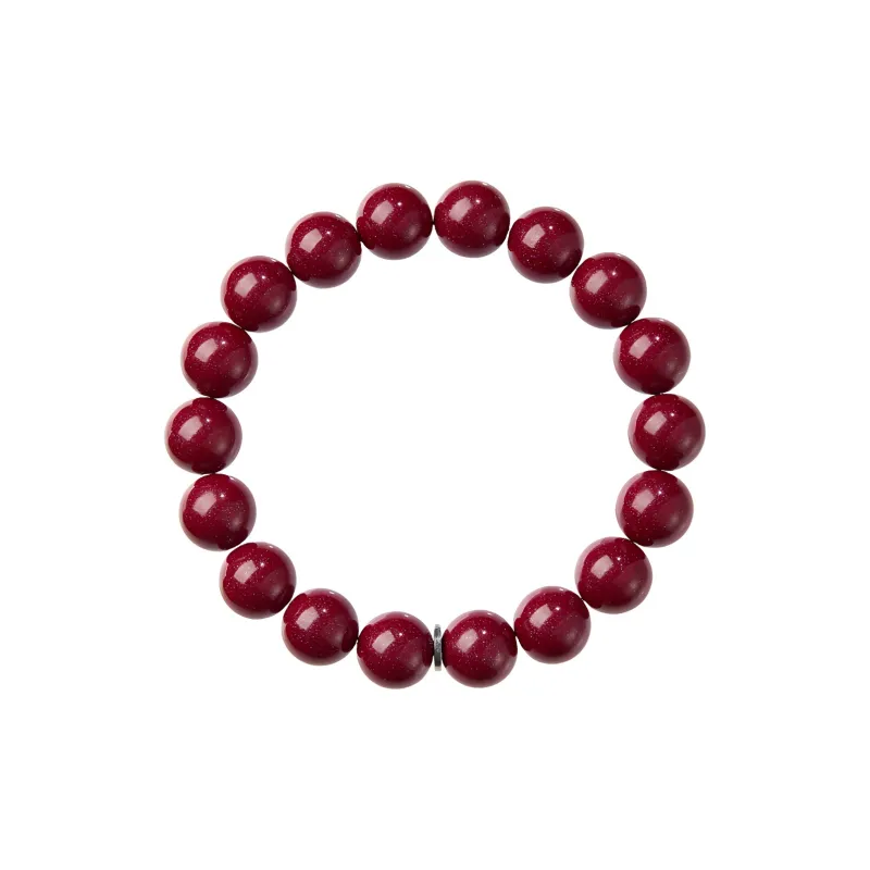 Stone Notes Reconstructed Cinnabar Bracelets Women's-0