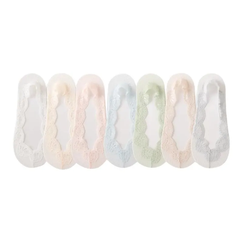 MIIOW Cool One Summer Series No Show Socks Women's 7 Pack-14