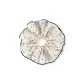 Polka Dot Scrunchy-Beige