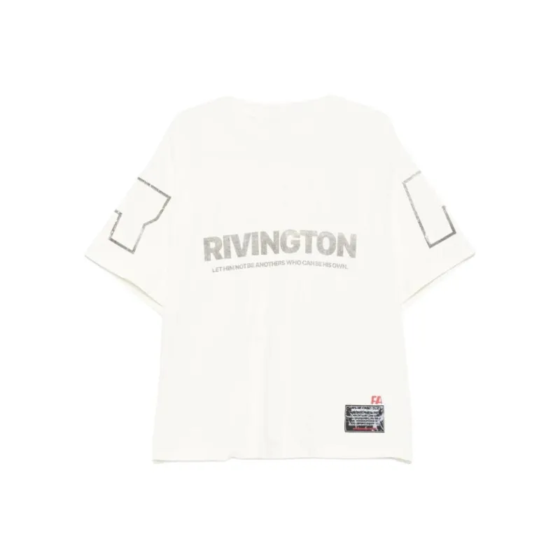 RIVINGTON Roi Rebis T Shirt Men's White-0