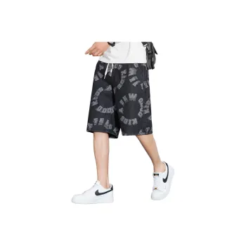 Tonlion Denim Shorts Unisex Black