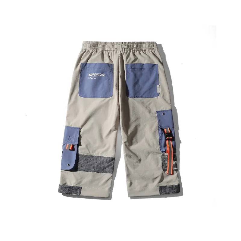 SZSX Cargo Shorts Unisex Apricot-4