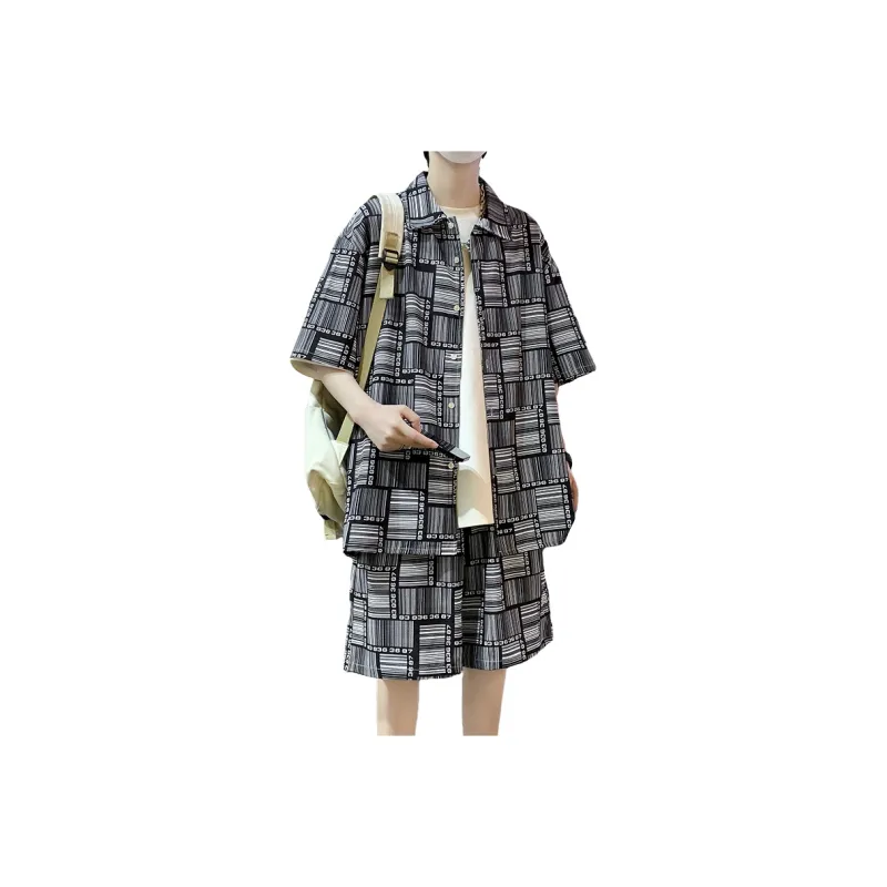 Fakeyoung Shirt Matching Set Unisex-0