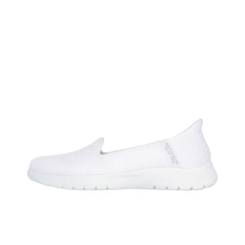 Skechers On The GO Fle Low Top Casual Shoes Women's White