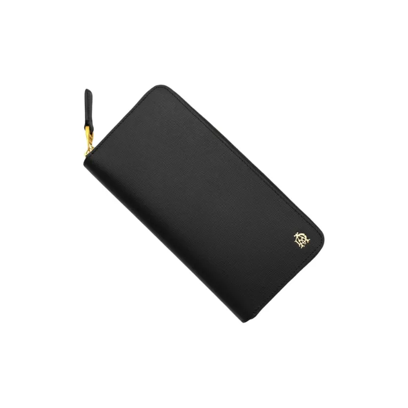 Dunhill Calfskin Wallet Men's Black-1