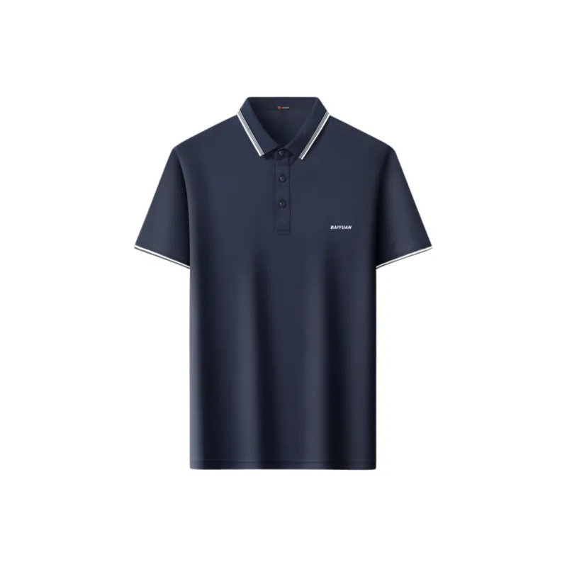 BaiYuan Trousers Polo Shirt Unisex-6