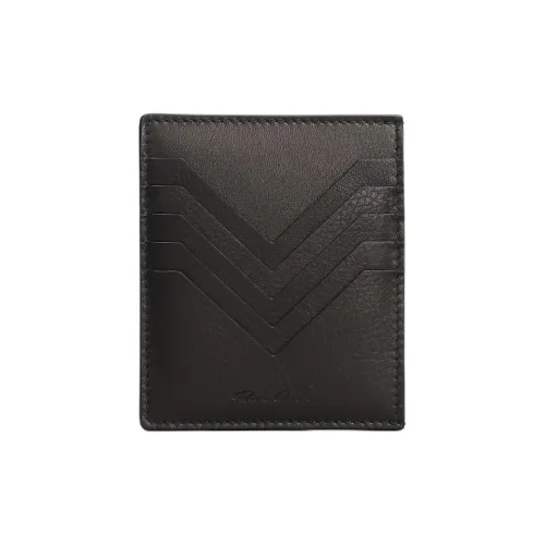 RICK OWENS/RO Leather Card Holder Card Holder Men's Black