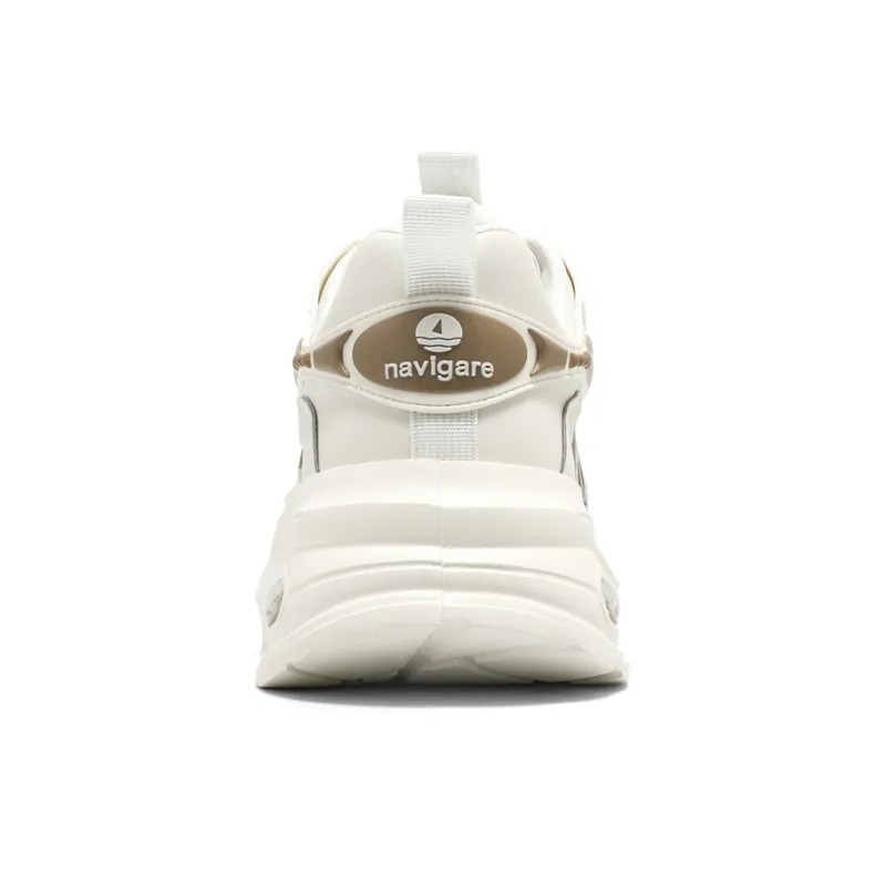 NAVIGARE Casual Shoes Men's White Khaki-3