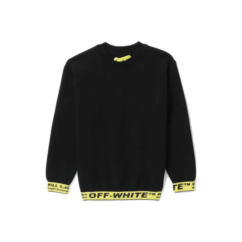 OFF WHITE Sweatshirts Unisex Black-0
