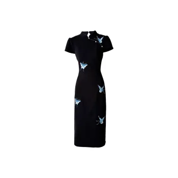 Mu Xiao Xin Short Sleeved Dress Women's