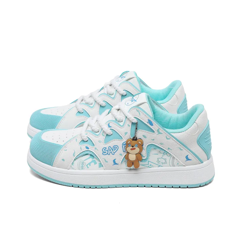 Pepe The Frog Low Top Skateboard Shoes Unisex-20