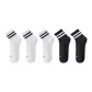 5 Pack (Gray, White, 2 Black, White, 3)