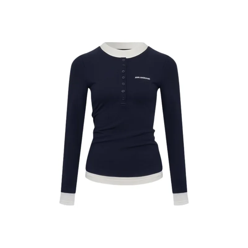 Ann Andelman Knitwear Women's Dark Blue-0