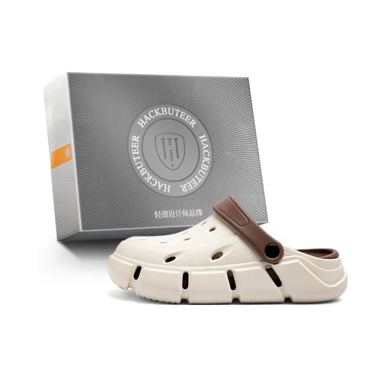 HACKBUTEER Clogs Unisex Box Included-8