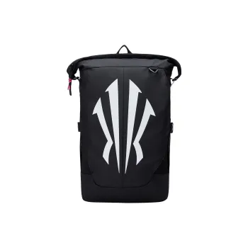 Anta Basketball Collection Fabric Backpack Unisex Black Warrior