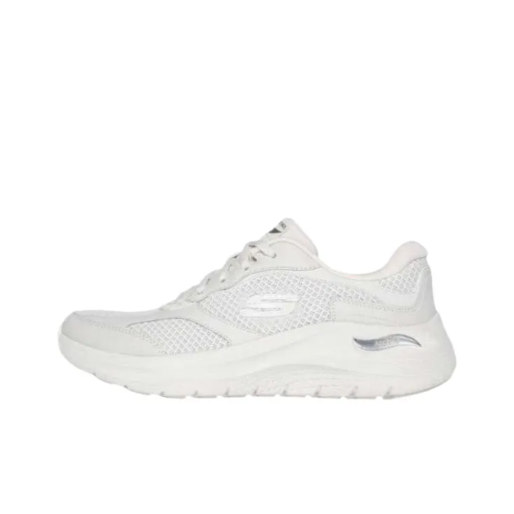 Skechers ARCH FIT 2.0 Low Top Running Shoes Women's White-0