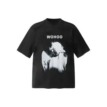 WOHOO T-Shirts Unisex Black