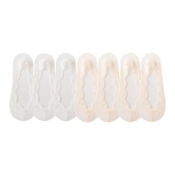 MIIOW Cool One Summer Series No Show Socks Women's 7 Pack