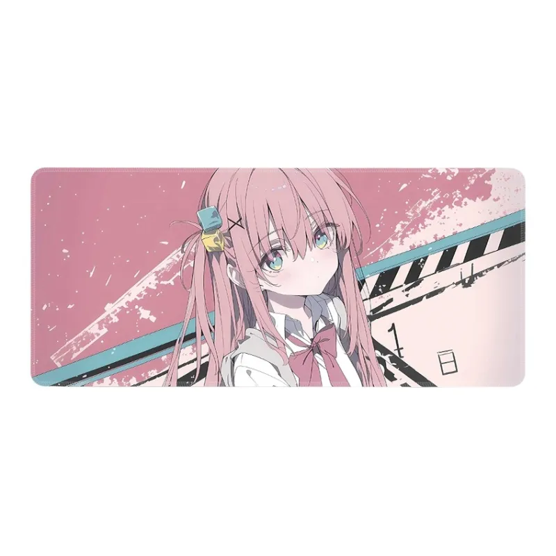 DANYIN Extra Large Bocchi The Rock! Bocchi Chan Computer Keyboard Pad Men's Anime Gaming Mouse Pad Desk Mat Mouse Pads-6