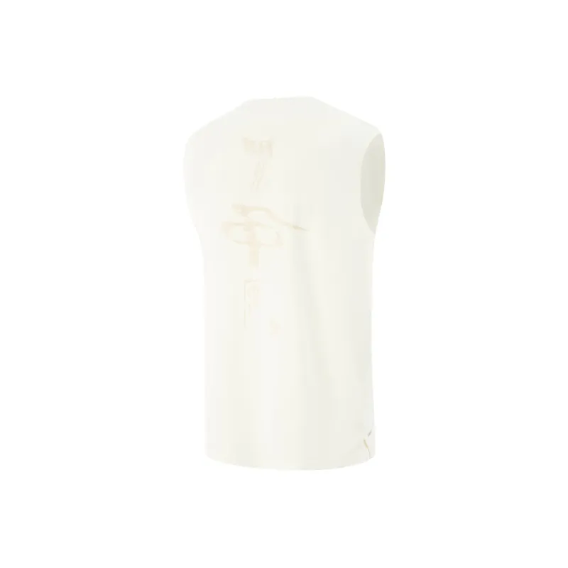 LINING Tank Tops Men Ecru-1