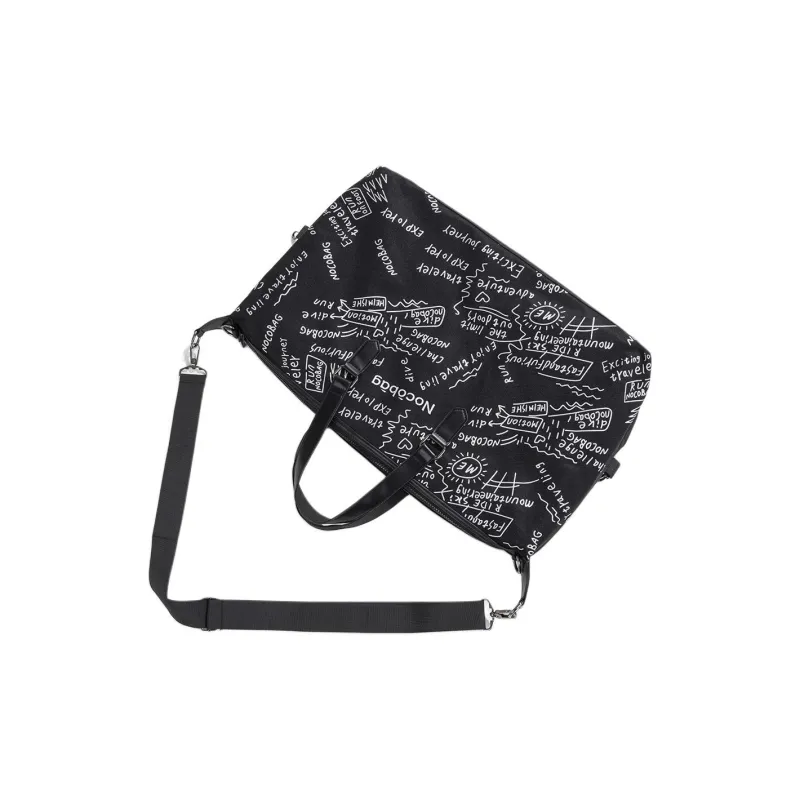 VIHUS Canvas Shoulder Bag, Crossbody Bag, Handbag Regular Unisex Black-2