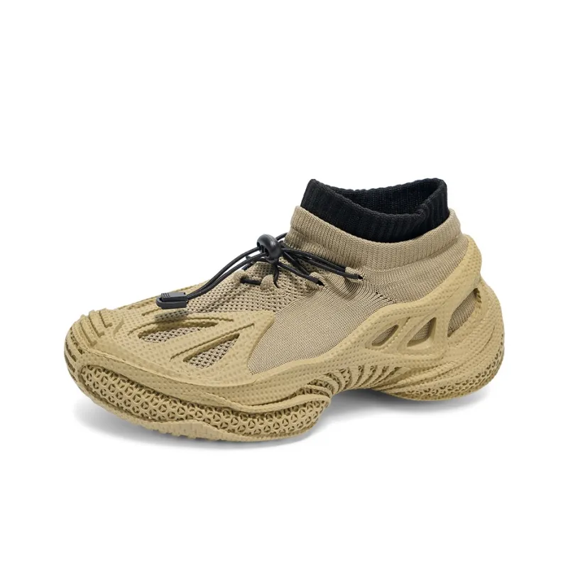 TELENT Shock Absorbers With Slip Resistant And Abrasion Resistant Properties High Top Casual Shoes Men's-10