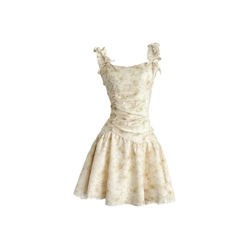KYKW Slip Dresses Women's Light Yellow-0