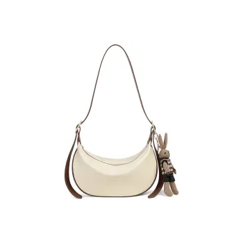 EBLAN Synthetic Leather Crossbody Bag, Shoulder Bag Women's Cream Apricot