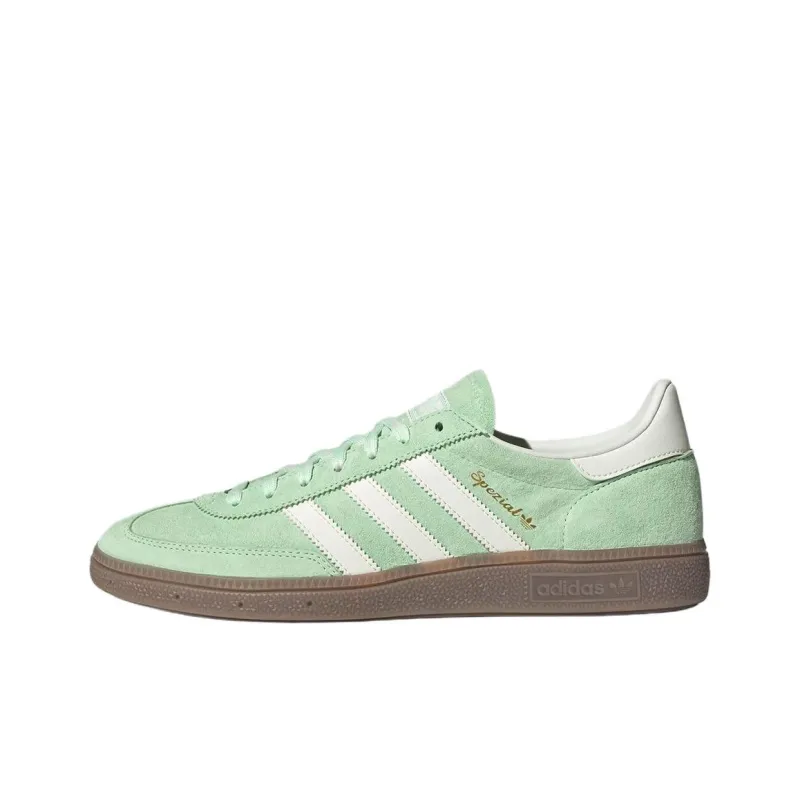Adidas Originals HANDBALL SPEZIAL Anti Slip Wear Resistant Low Top Skateboard Shoes Unisex Green White-0