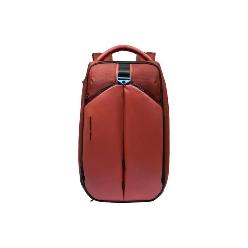 PIQUADRO Zip Closure Backpack Unisex Red-0
