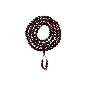 GUMUJIANG Small Leaf Red Sandalwood Bracelets Unisex