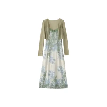GUOZHEN Two Piece Skirt Sets Women's