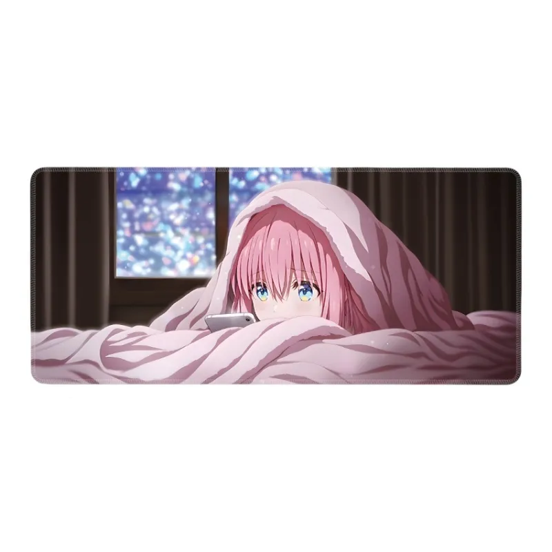 DANYIN Extra Large Bocchi The Rock! Bocchi Chan Computer Keyboard Pad Men's Anime Gaming Mouse Pad Desk Mat Mouse Pads-3