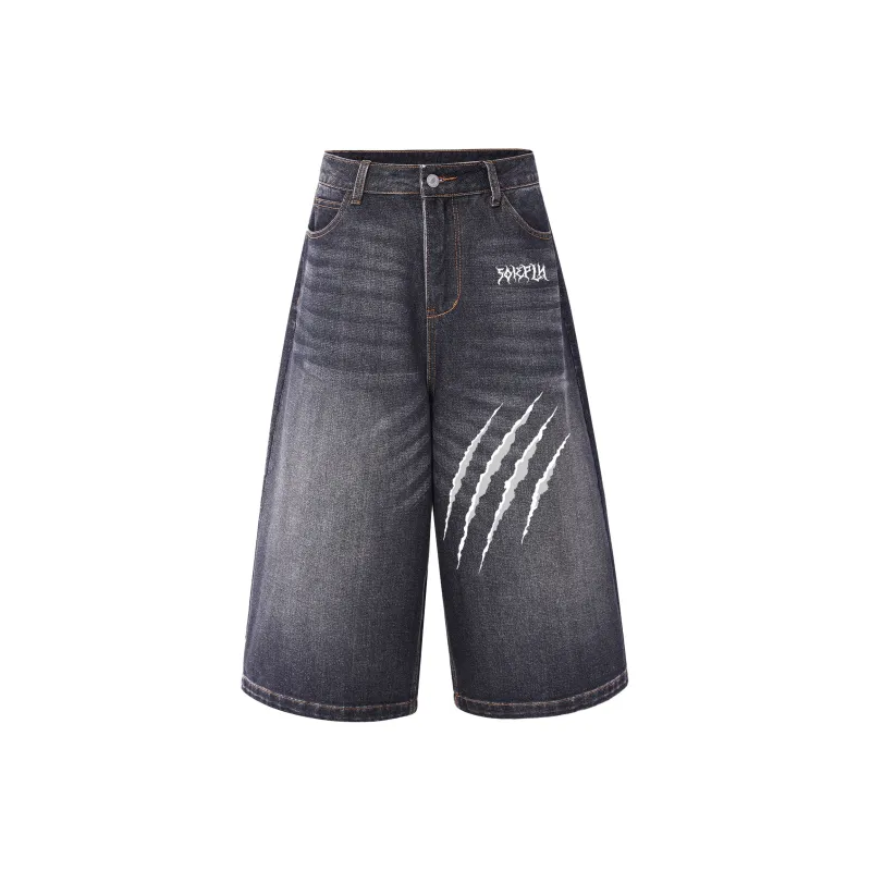 SOIE Denim Shorts Unisex-0