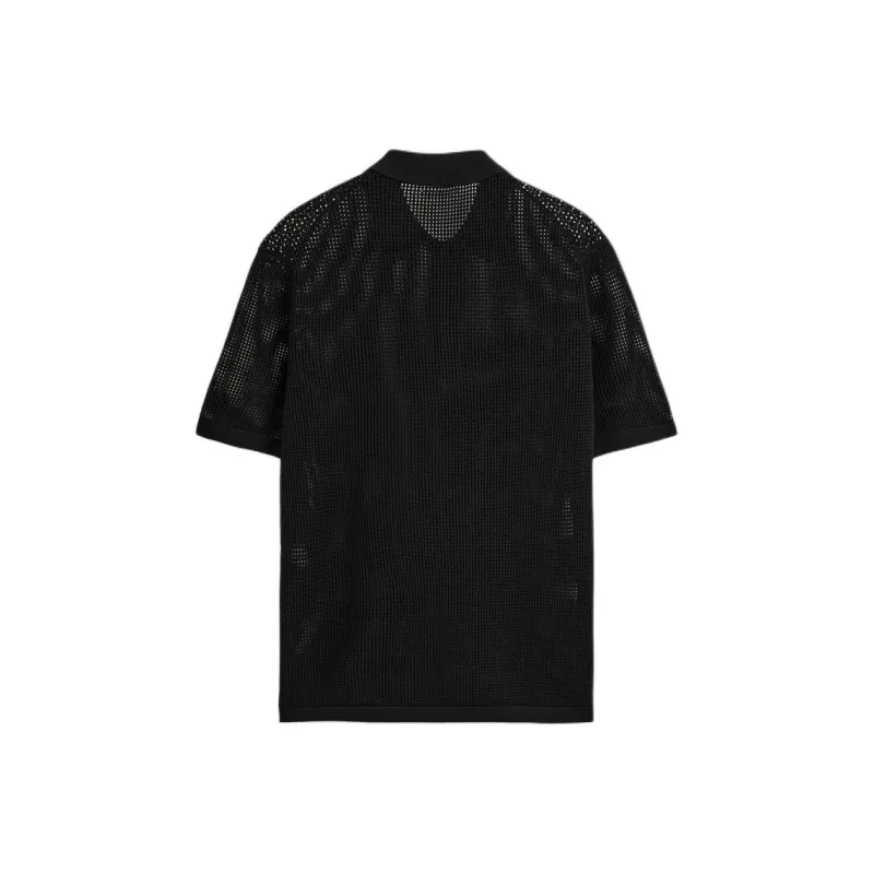 ZARA Polo Shirts Men Black-1