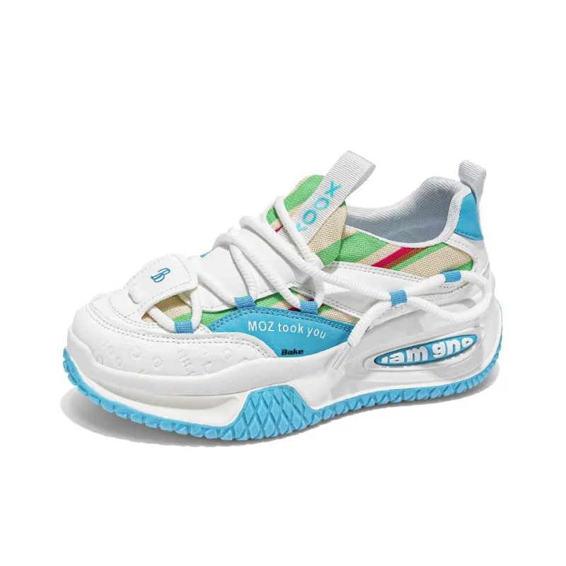 BAKE Anti Slip Wear Resistant Low Top Chunky Sneakers Men's-6