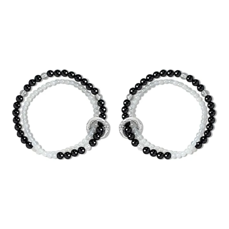 Lang Wind Obsidian Bracelets Unisex-5