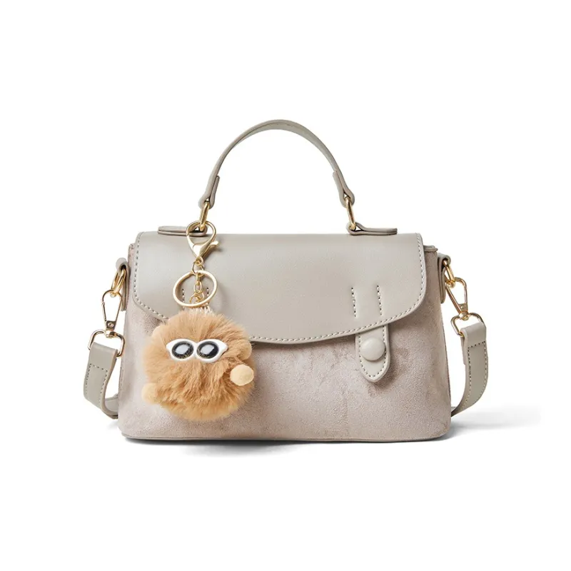 BOSTANTEN Fabric Handbag Women's Pencil Gray-0