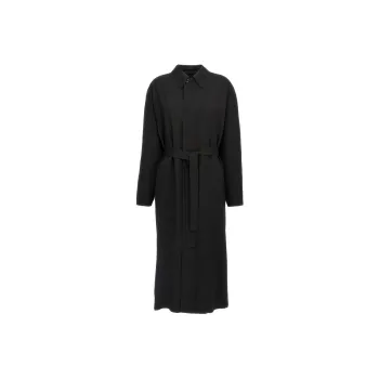 Lemaire Trench Coat Women's Black