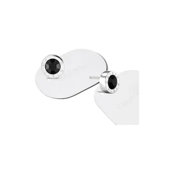 CALVIN KLEIN Steel Stud Earrings Men's Steel