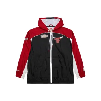 Mitchell & Ness Big Shot Premium Jacket Men's Red Black