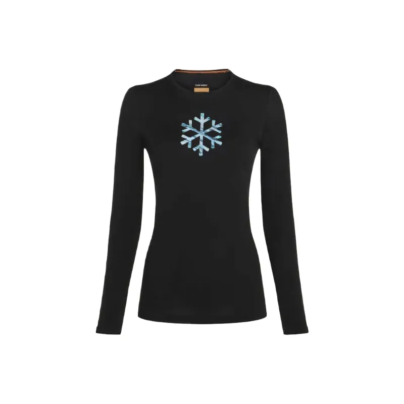 Icebreaker x POW Regular T Shirt Women's Pure Black-0