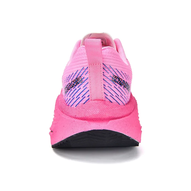 KZANSI Cushioning Low Top Running Shoes Men's Pink-10