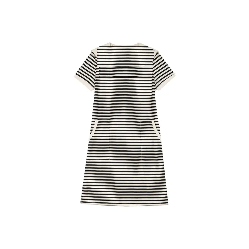 Mu Qingqing Short Sleeved Dress Women's-1